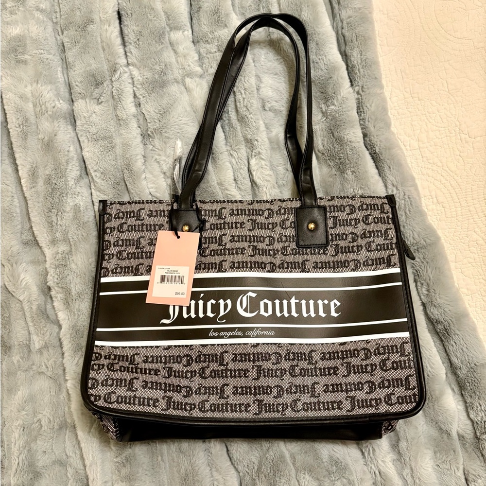 Juicy Couture Fashionista Logo Tote